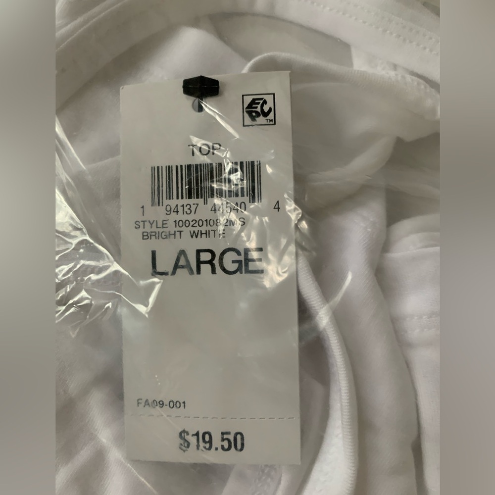 Ideology Crisp White Top